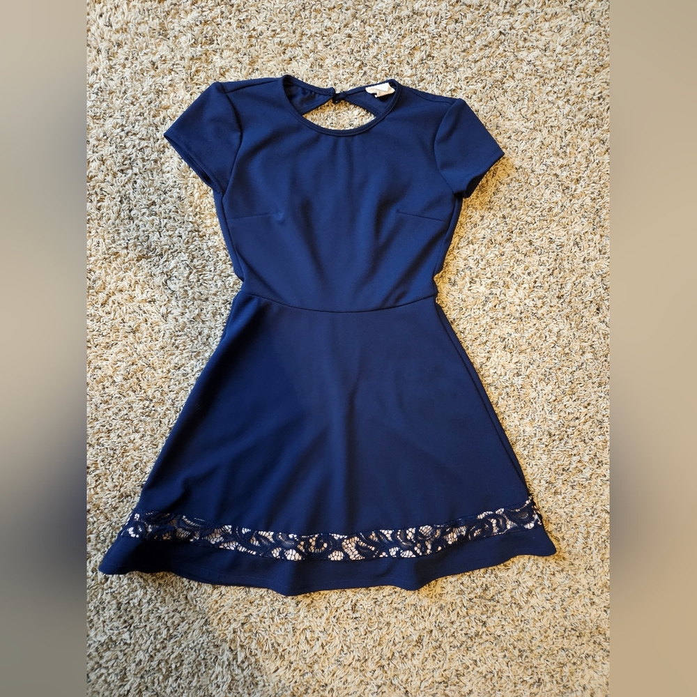 Blue dress